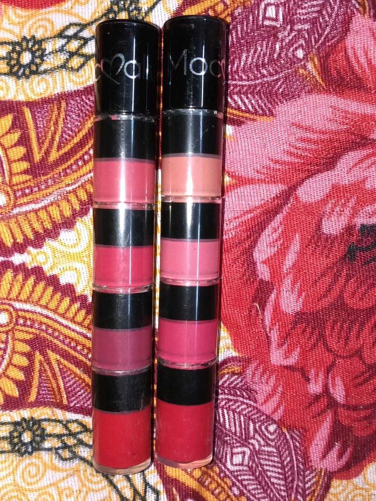 Set of 2 Stacked Mini Lipsticks Se
