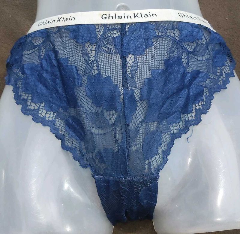 Blue Lace Panties 🔥