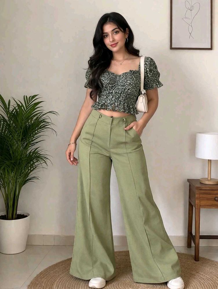 Olive Green co-ord set