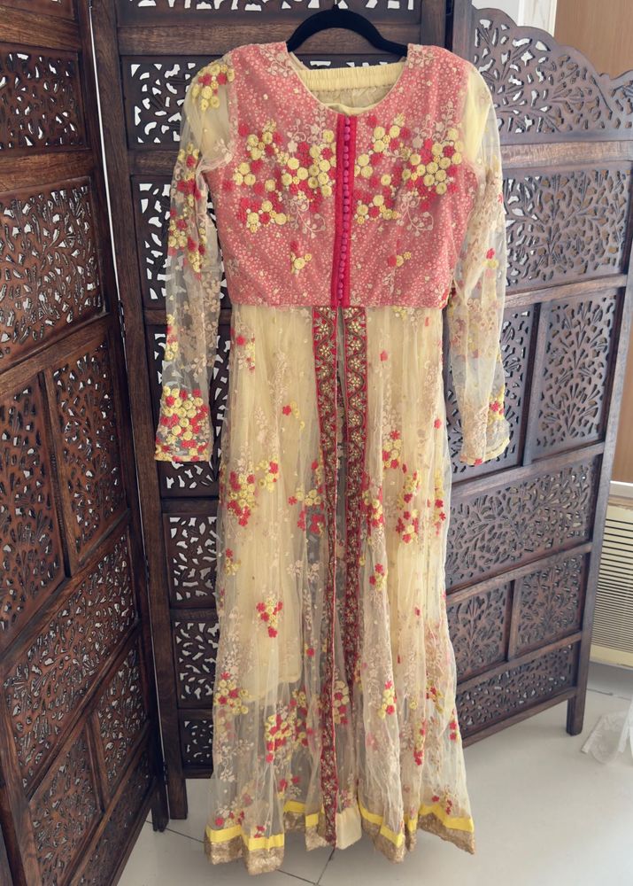 Brand New Heavy Embroidered Designer Anarkali Set