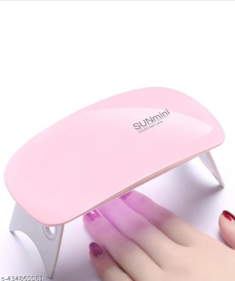 Pink Mini UV LED Nail Lamp