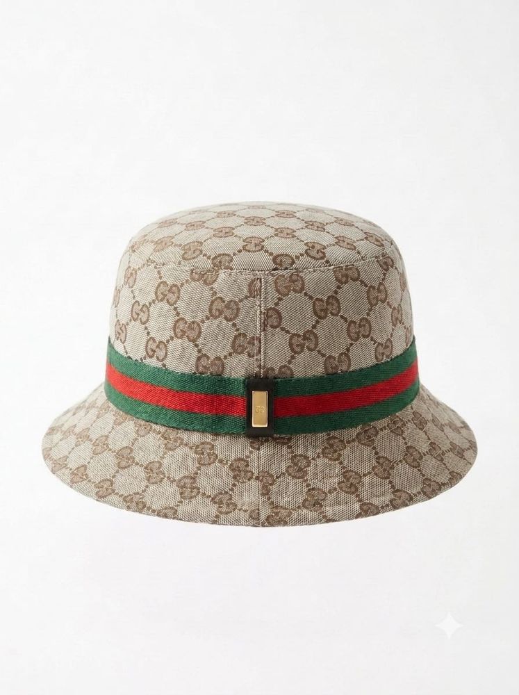 Gucci GG Cotton Canvas Bucket Hat Unisex