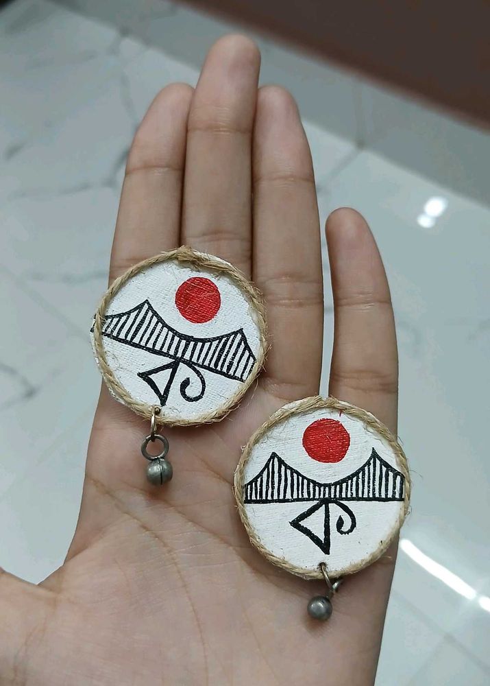 Handmade Circular Earrings