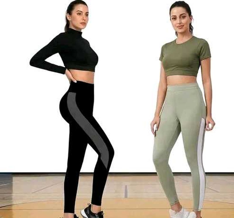 PACK OF 2 - SOLID TIGHTS