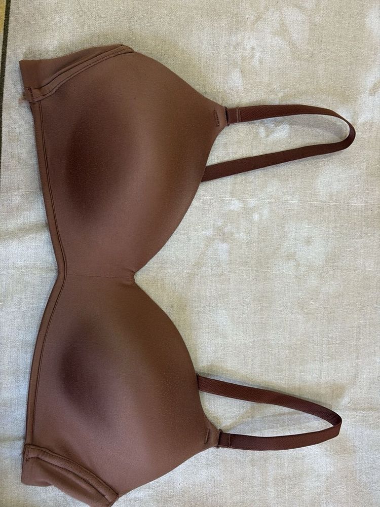 Brown Padded Everyday Bra