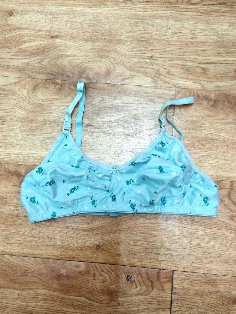Floral Print Bra