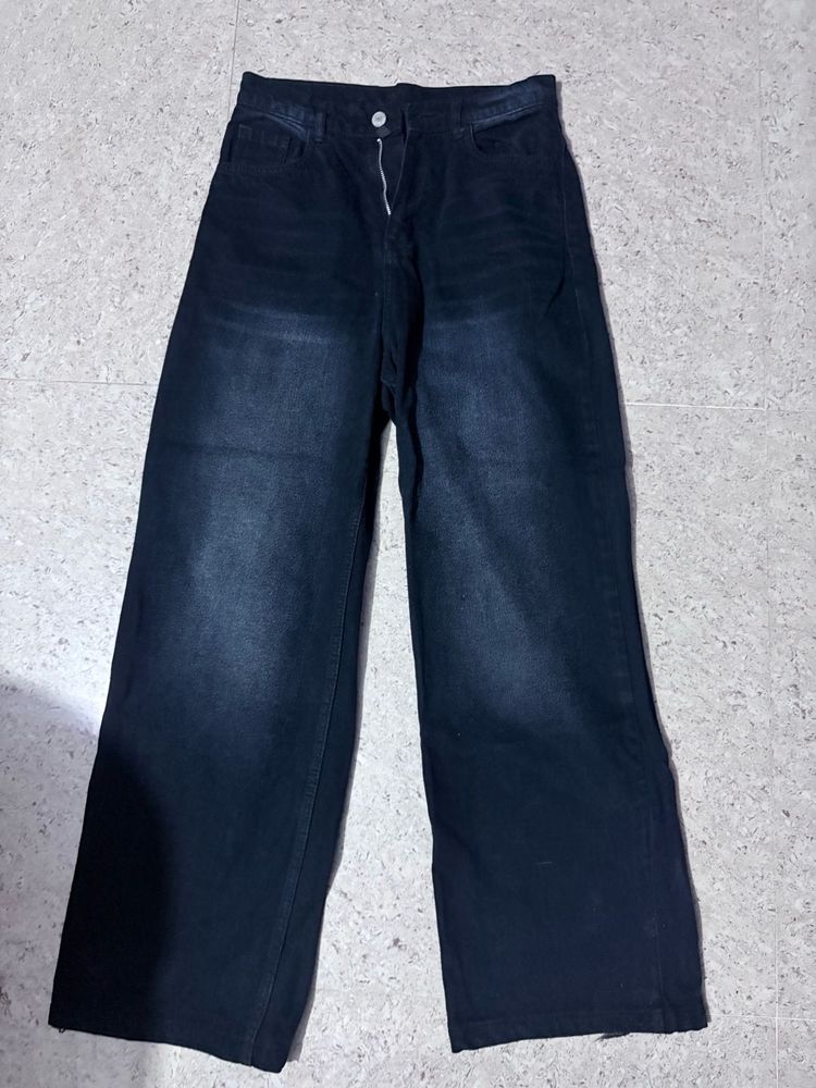 Dark Wash Wide Leg Jeans