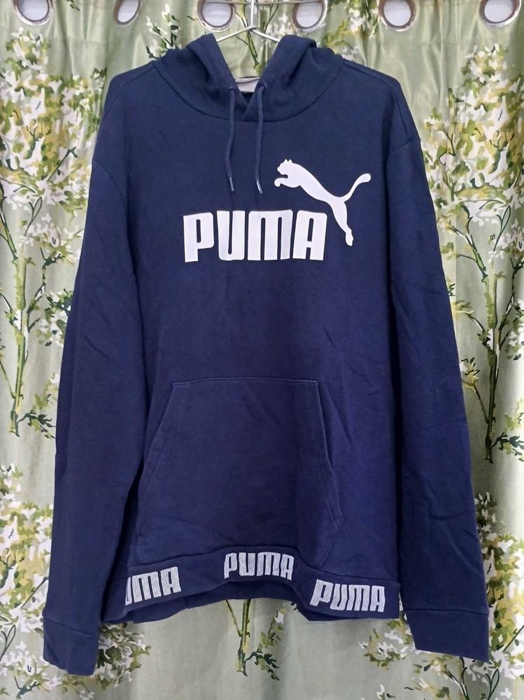 Puma Navy Blue Hoodie