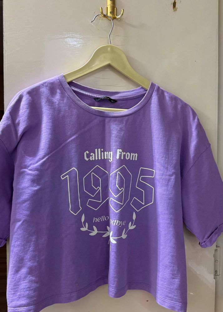 ONLY Purple T-Shirt