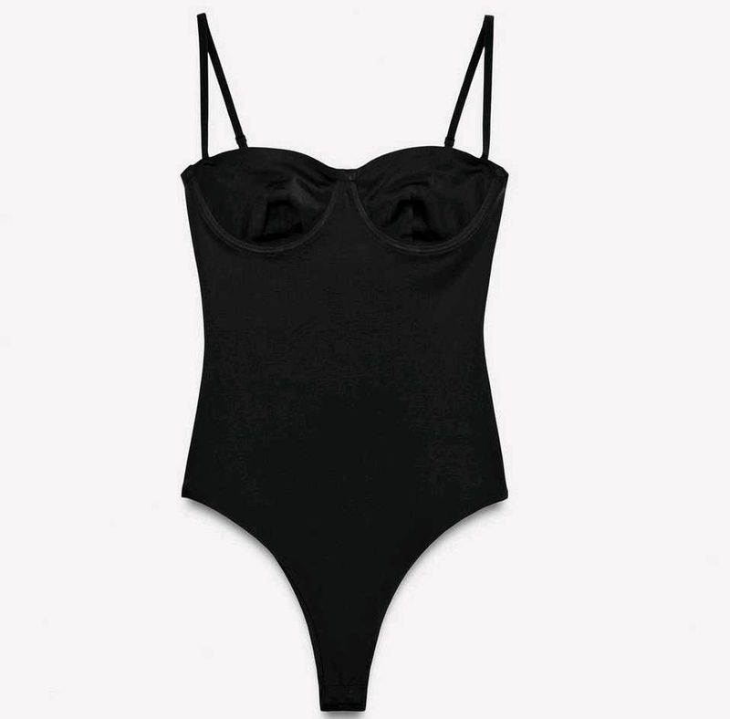 Black Sculpting Bodysuit