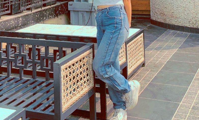 Light Wash Denim Jeans