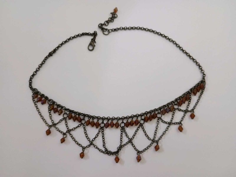 Bohemian Beaded Choker Necklace