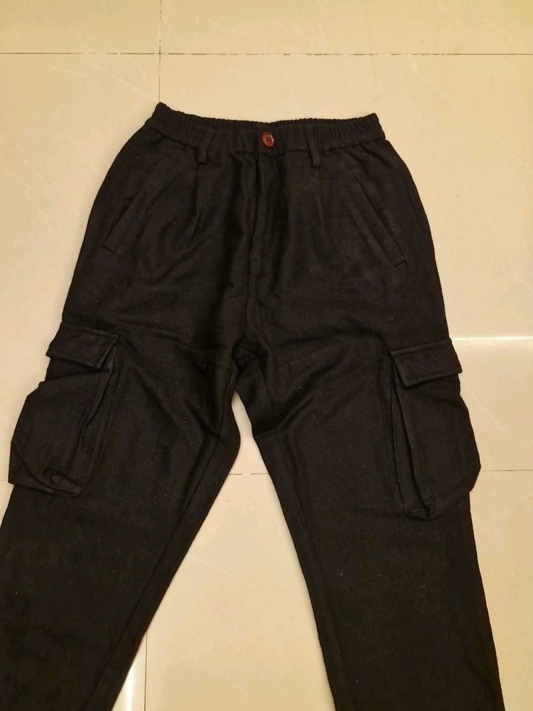 Sale! Stylish Black Cargo Jeans for Men