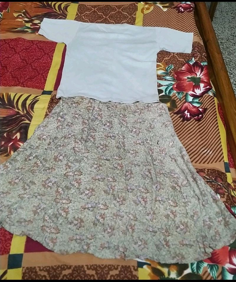 Girls Used Top &amp; Bottom