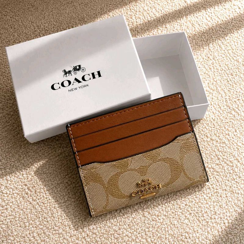 Coach Card Holder