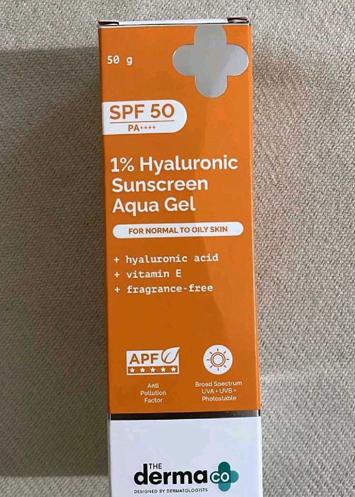 The Derma Co. Hyaluronic Sunscreen SPF 50