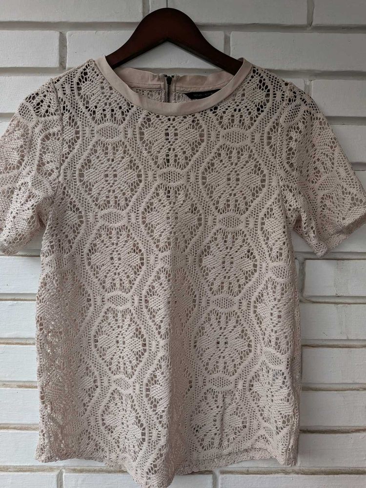 Sheer Lace Top