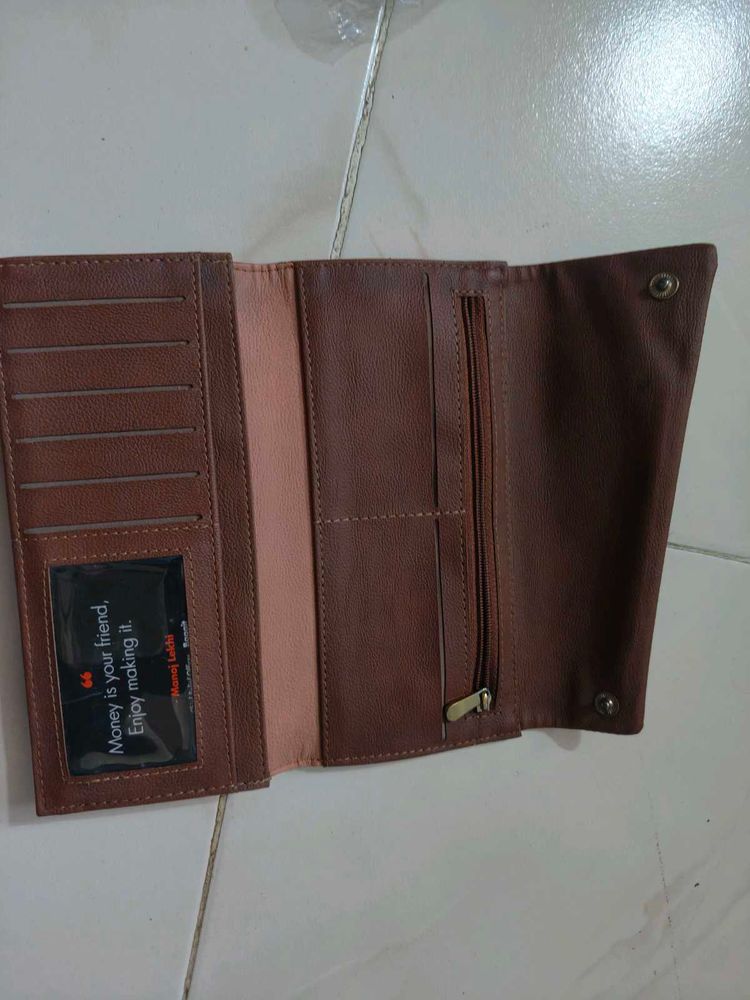 Brown Leather Wallet
