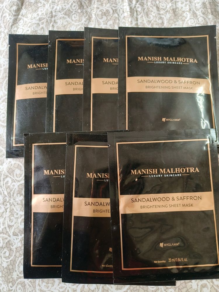 Myglamm Manish Malhotra Sheet Masks