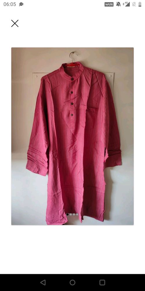 Fabindia Silk Kurta Men