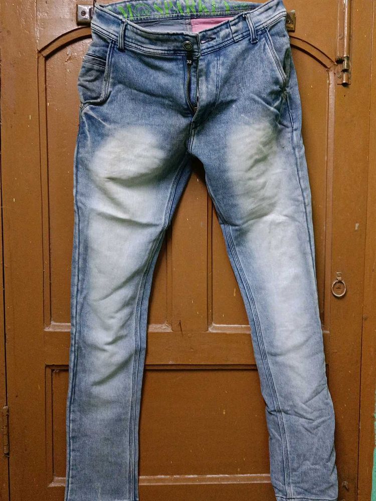 Sparkey Blue Jeans For Men