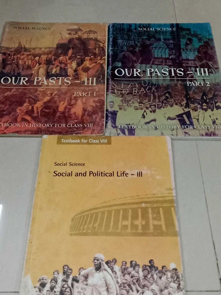 Class 8 NCERT Set - 3 Textbooks