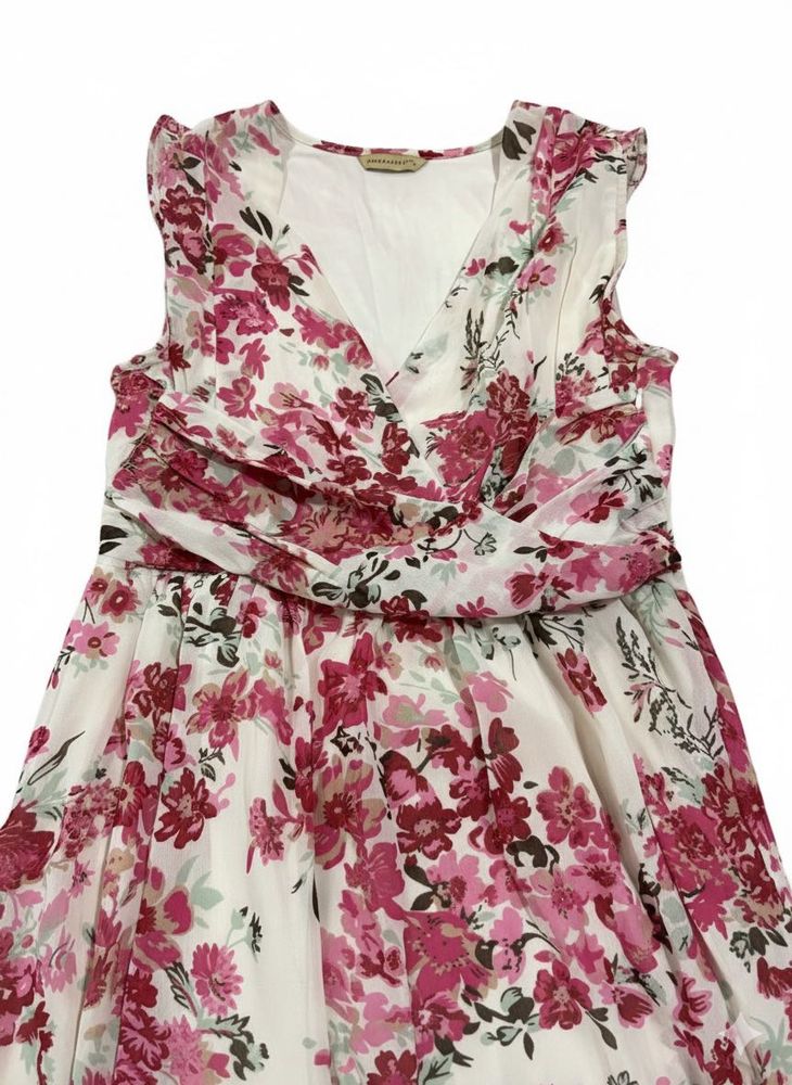 Floral Print Dress (L Size)