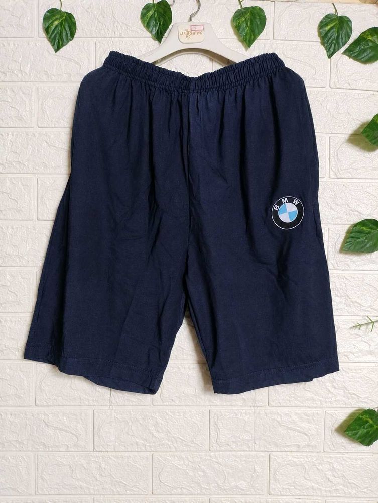 BMW Navy Blue Shorts