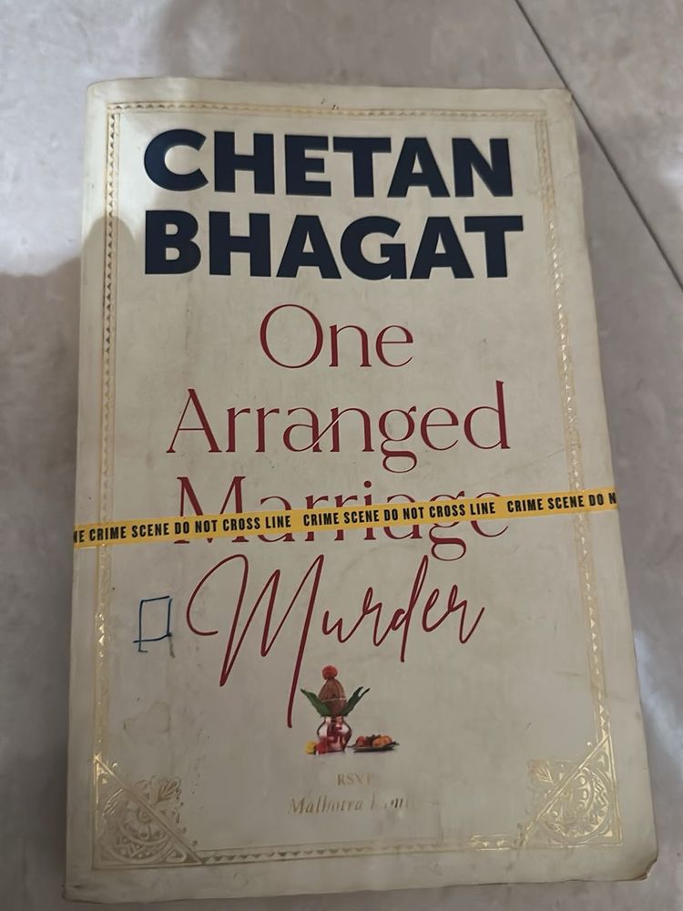 One Arranged Marriage a Murder by Chetan Bhagat