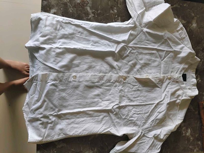 Classic White Short Sleeve Shirt