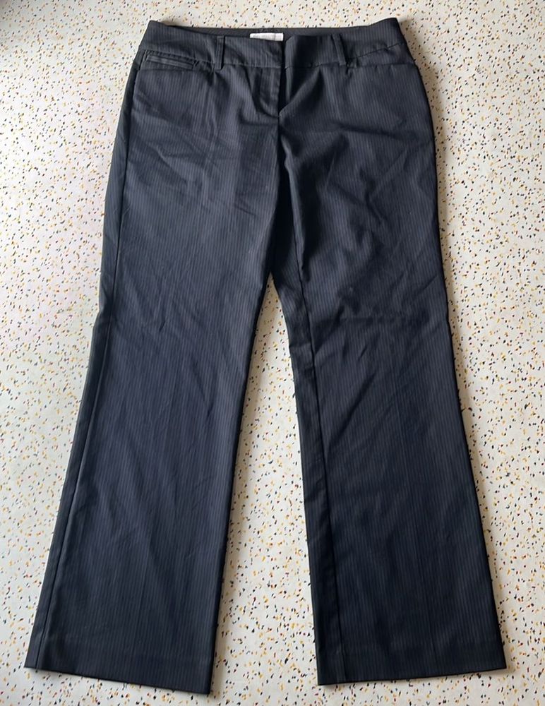 Striped Career Pants
