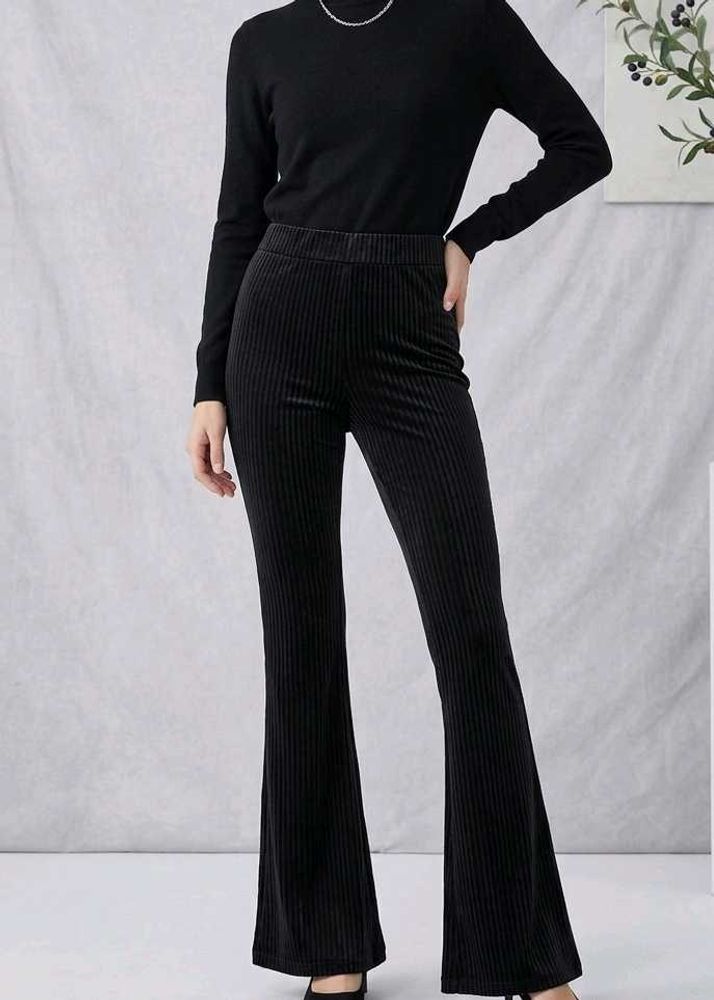 ❤️HEIGHT 5.5ft to 6ft Girls Ribbed Flare Pant