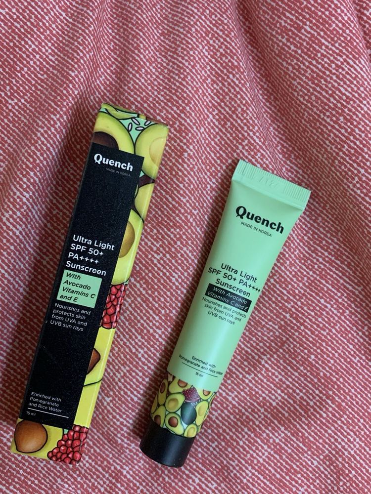 Quench Ultra Light SPF 50+ PA++++ Sunscreen