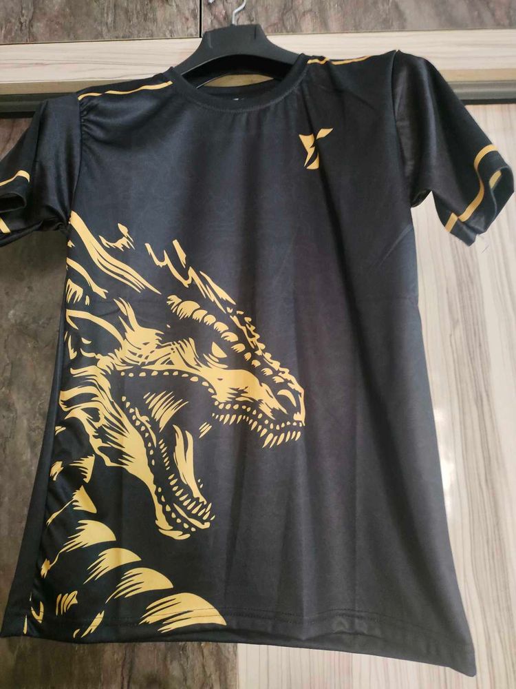 Dragon Ronaldo Print Jersey
