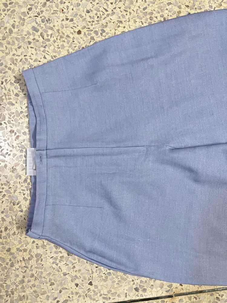 Light Blue Casual Pants