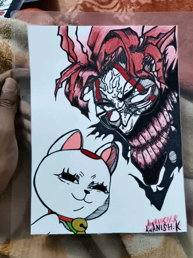 Unique Hand-Drawn Art Piece