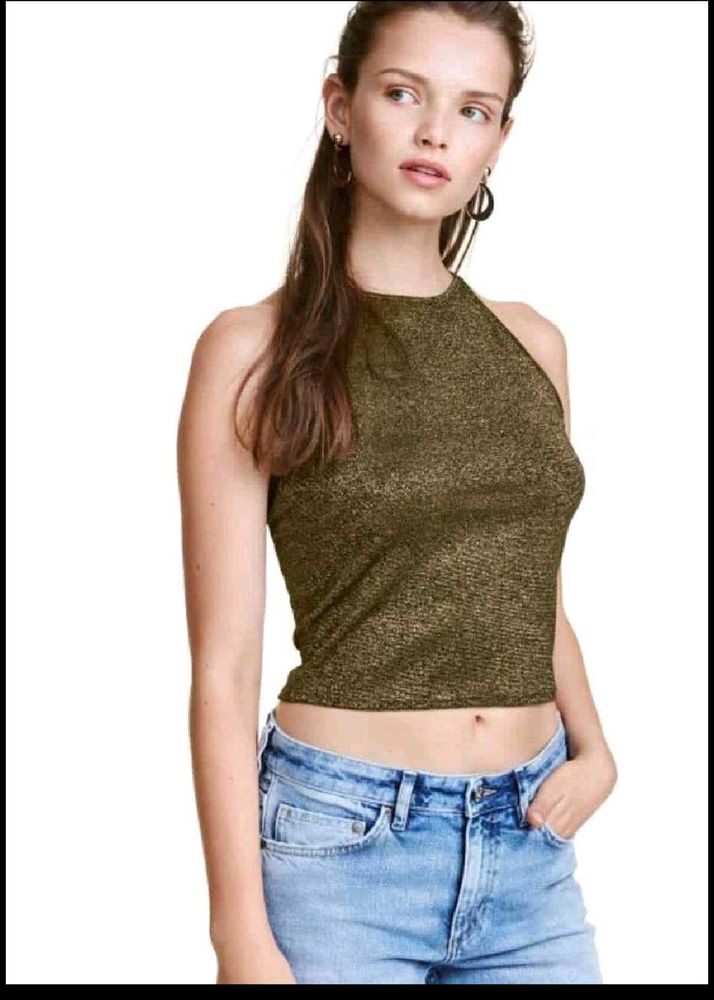 Sparkly Halter Top
