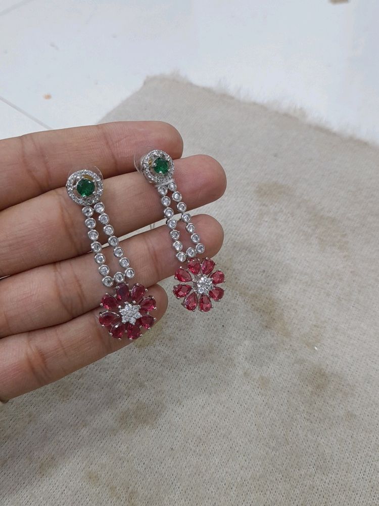 Ad Diamond Earring (Premium Quality)