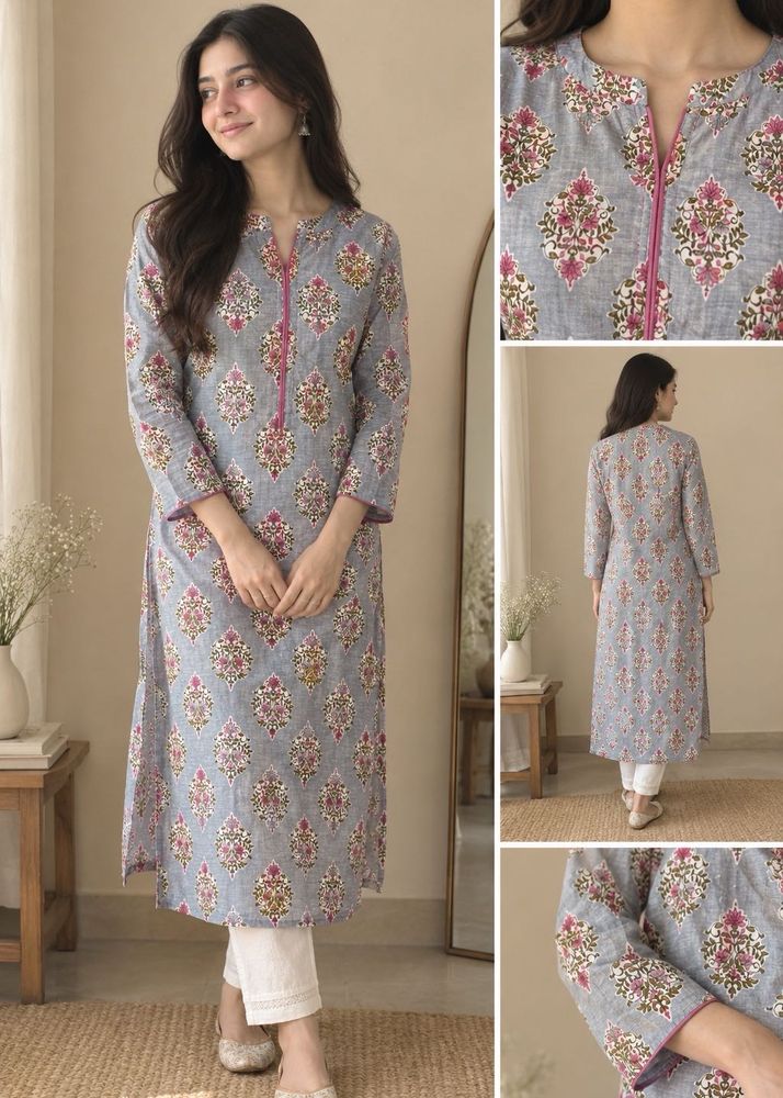 Floral Print Kurti