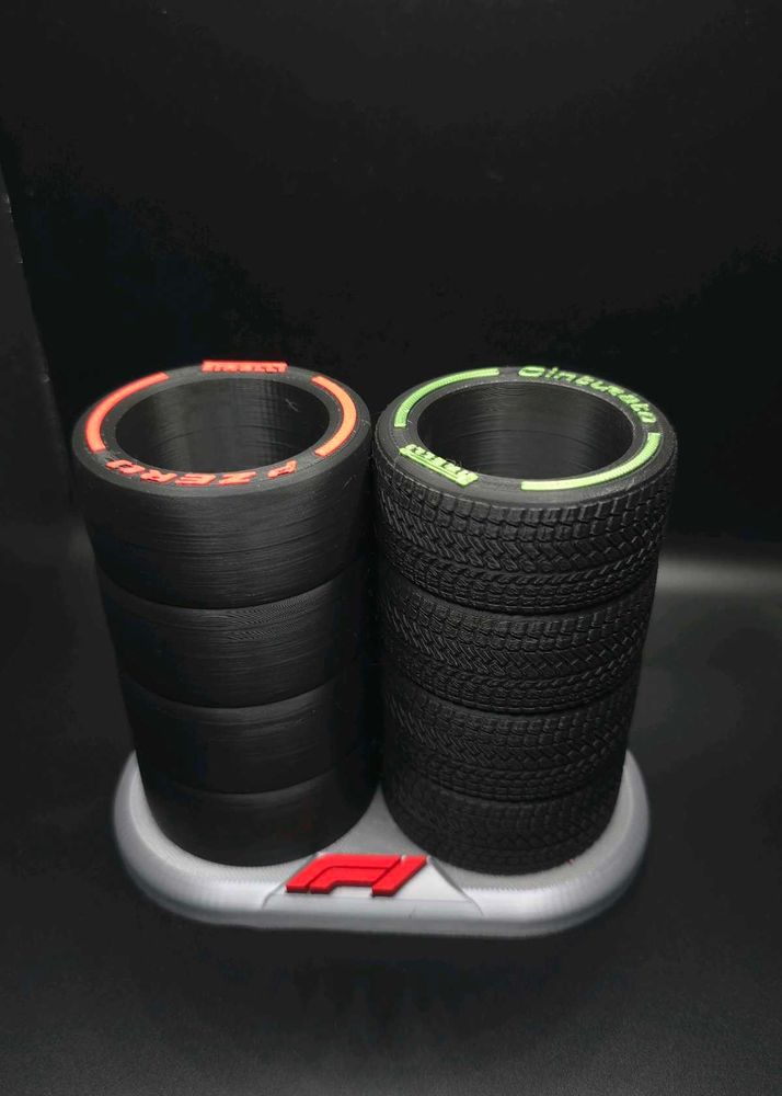 Formula 1 Tire pen holder