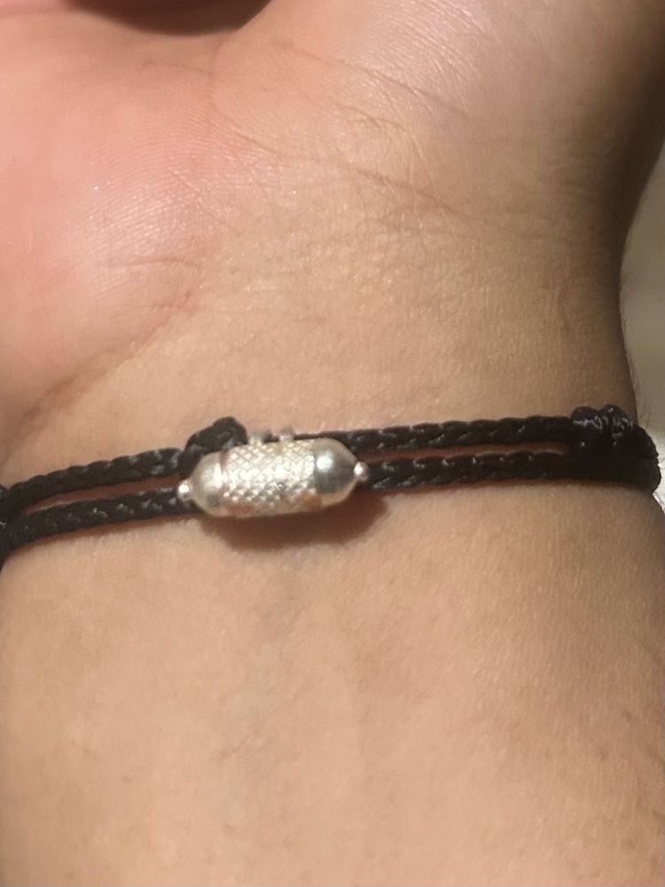 Pure Silver Hanuman Chalisa Bracelet for Najar