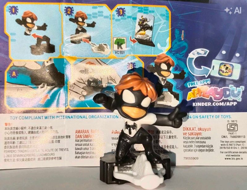 Kinder Surprise Spider-Man Toy