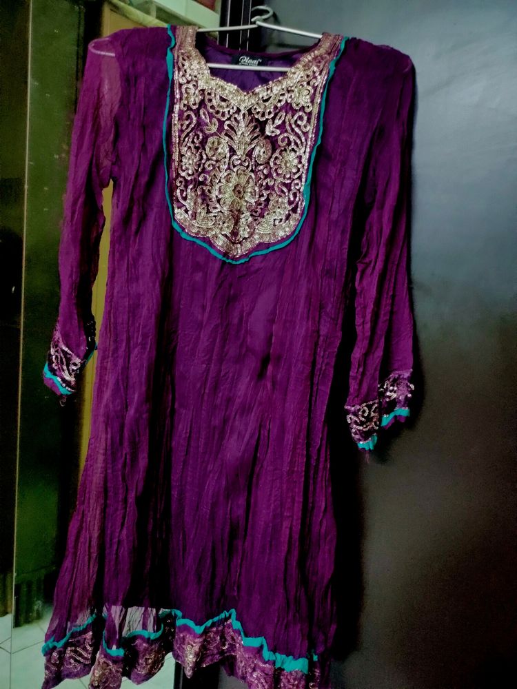Festive  Shimmer Style Kurti !