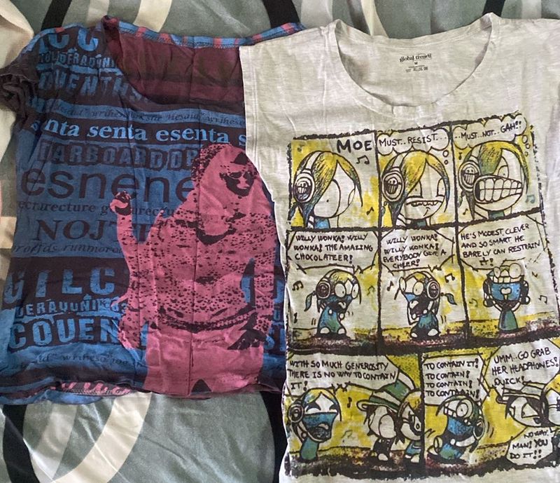 Pack Of 2 Tshirts