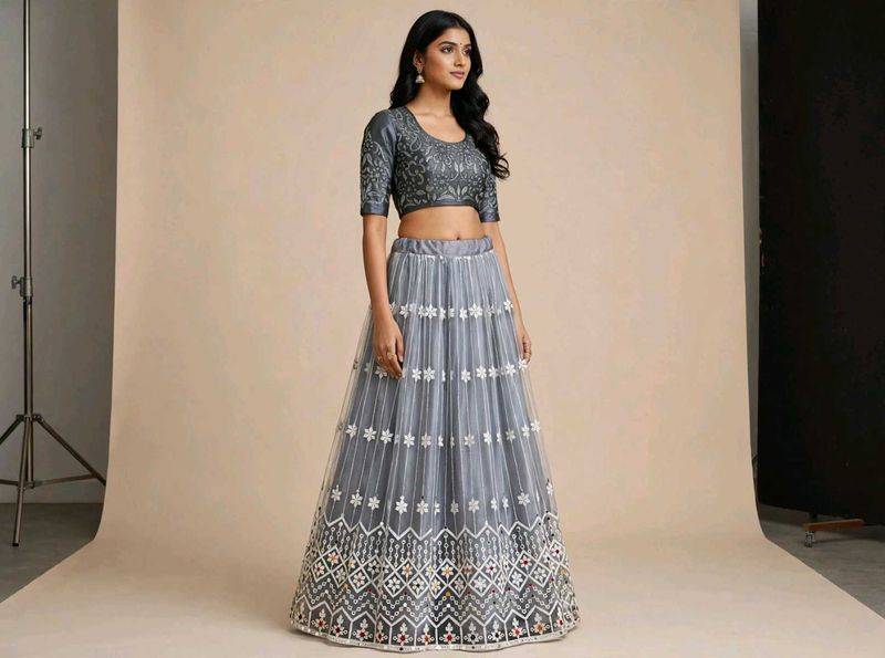 New Lehenga with unstitch choli