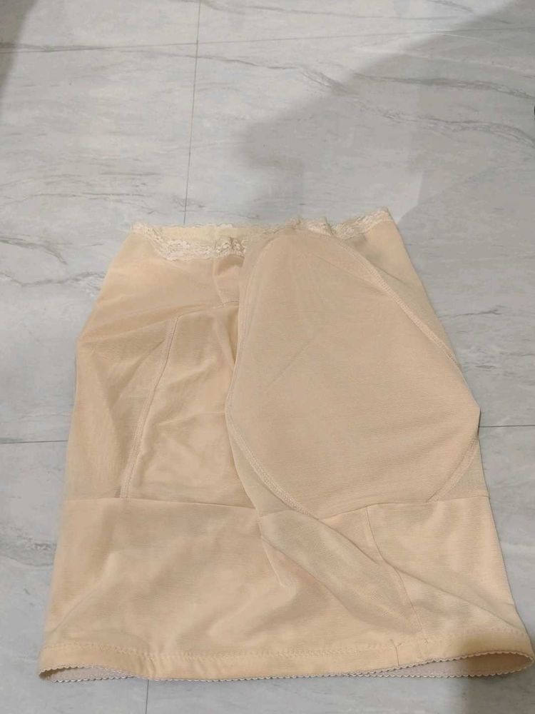 Beige Shapewear Skirt