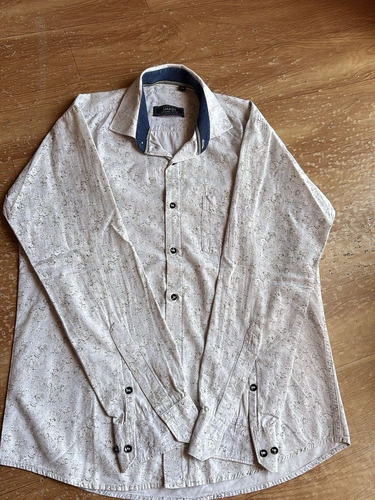 Men's Printed Long Sleeve Shirt