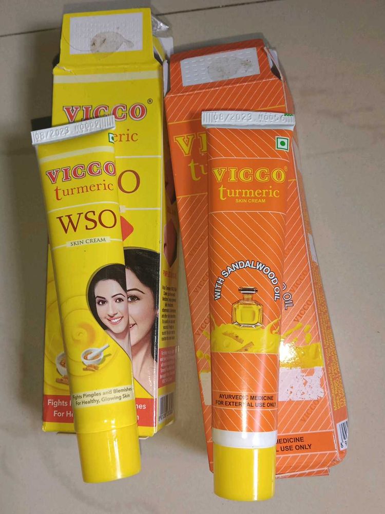 Vicco Turmeric WSO Skin Glow Cream