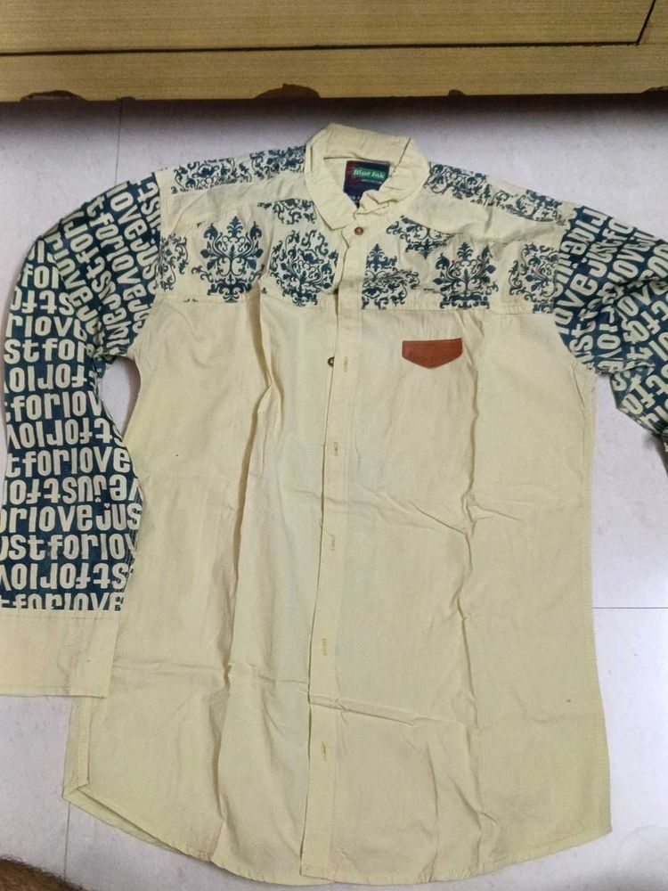 Stylish Patterned Long Sleeve Shirt