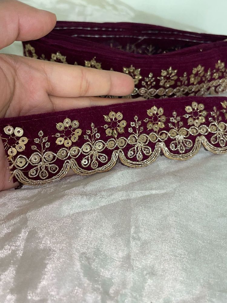 Vintage Velvet Lace (more than 8meter)
